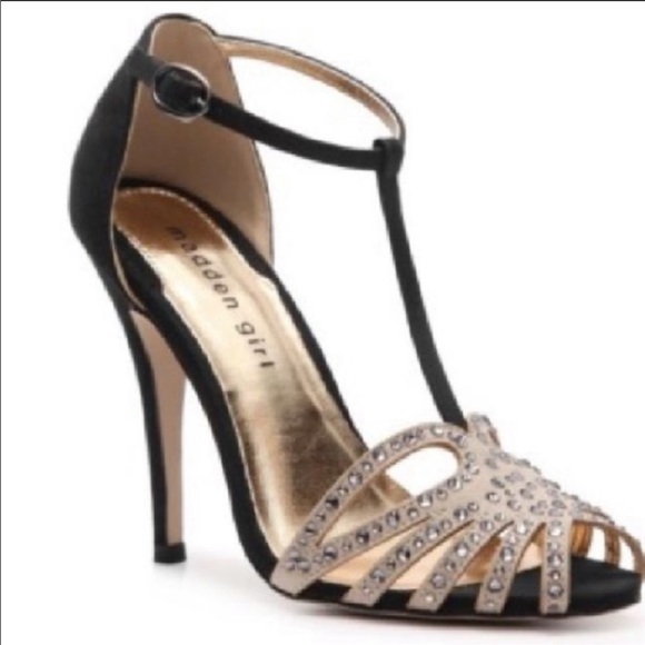 Madden Girl Shoes - Madden girl peep toe t strap heels